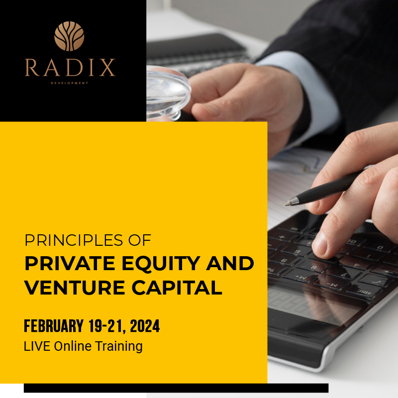 PRINCIPLES OF PRIVATE EQUITY AND VENTURE CAPITAL